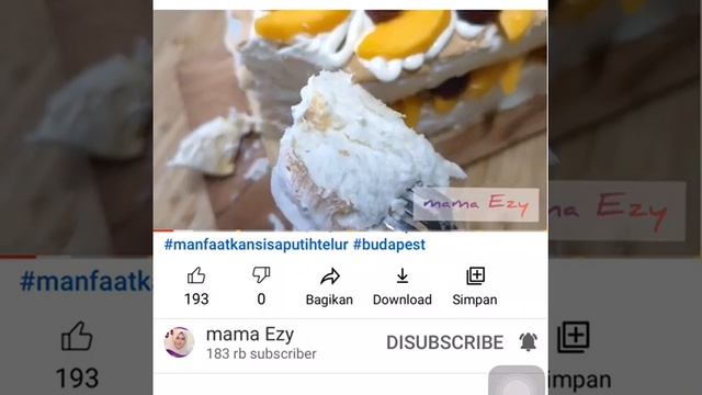 Aduk Putih Telur Dan Maizena#short