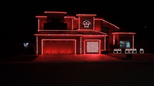 Richins Halloween Lights 2016 - Light 'em Up