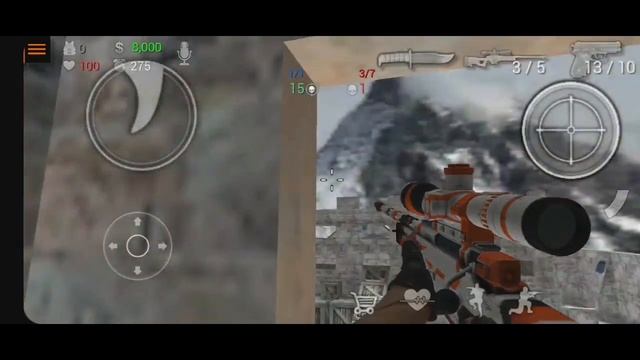 Sfg2 || Awm Sniper Gun || 1 Vs 5|| Gameplay
