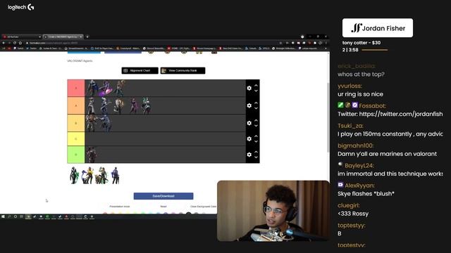 My Valorant Tier List