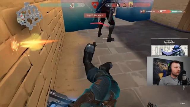 Valorant - Close Game! - 24-18 KD - Last Man Standing Multiple Times