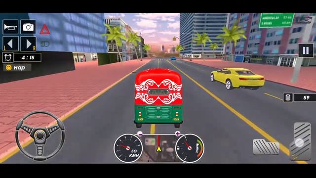 Tuk Tuk Auto Rickshaw Driving Tempo Driving Temple Game Video Tuk Tuk Auto Riksha Simulator
