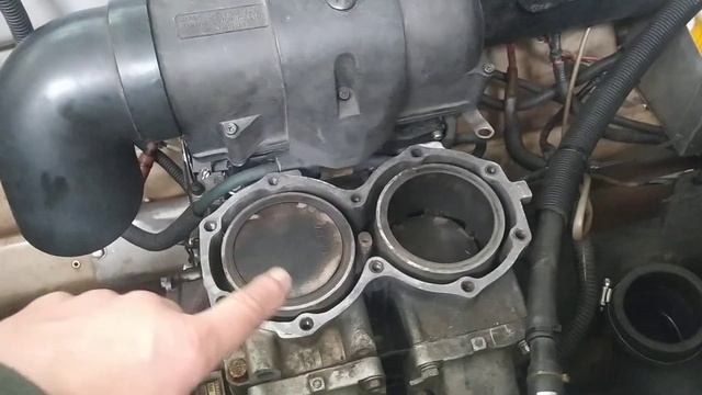 jetski Yamaha wave runner vx700 motor derreteu cebolão de temperatura