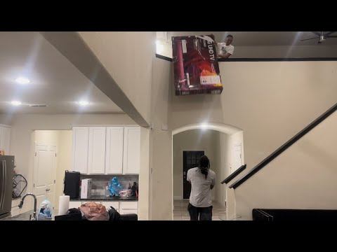 I DROPPED PT 70” INCH TV FROM UPSTAIRS