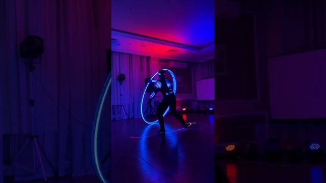 Световое колесо сира от команды ArtTeam WelcomeToCircus!