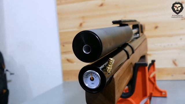 Пневматическая винтовка Дубрава Лесник Буллпап 7.62 мм V4 (320 мм, Орех) видео обзор 4k