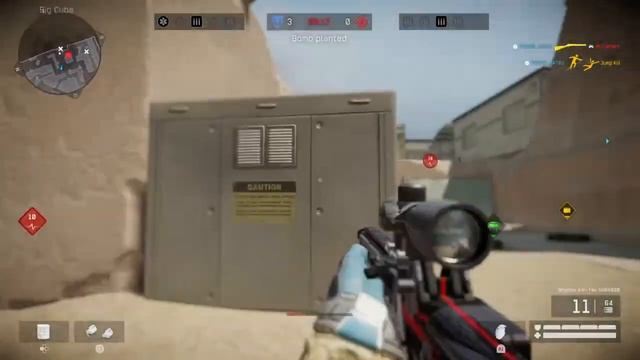 Warface 1 Tap Sliding Kill