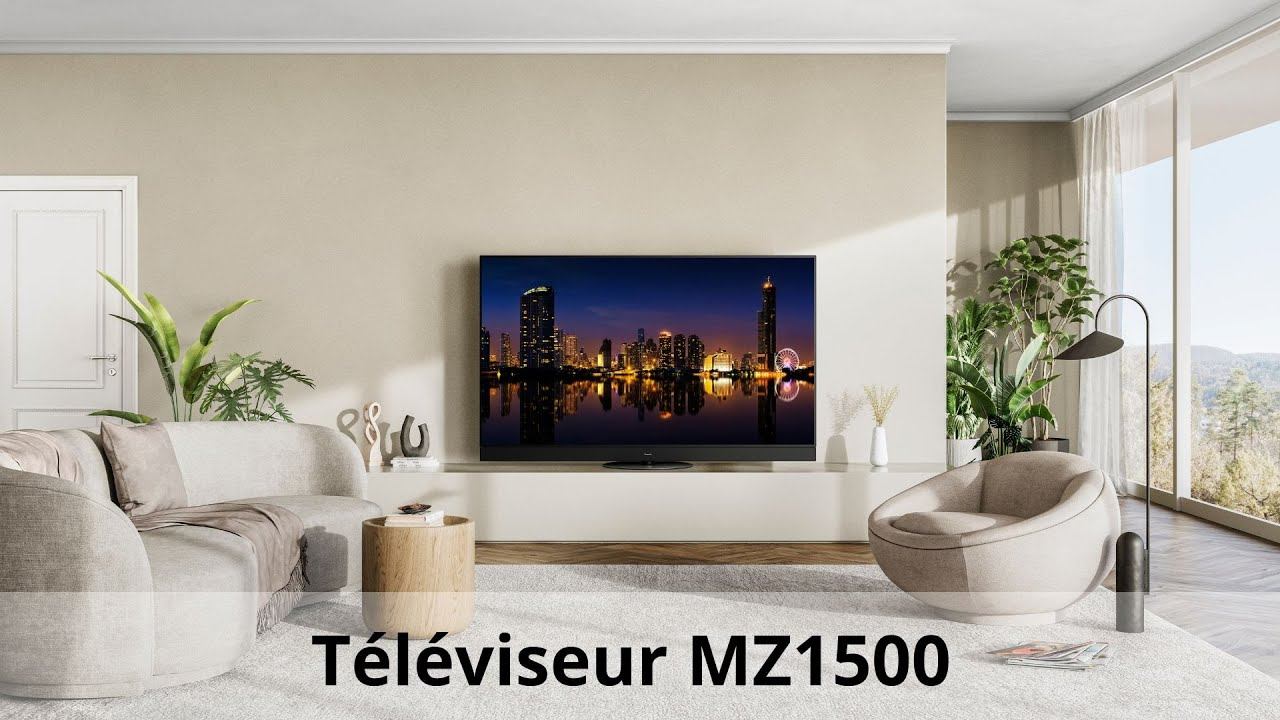 Panasonic TV Série MZ1500 OLED 4K HDR - Qualité D'image Incroyable En Home Cinéma, Gaming, Streamin