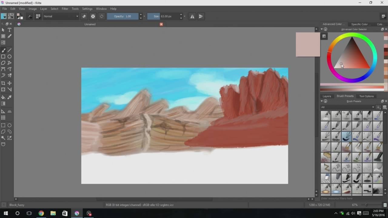 Radiator Springs Environment Study