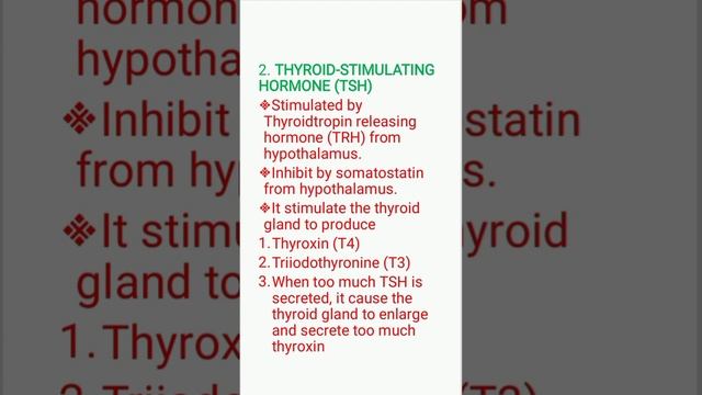 Hormones Of Pituitary Gland