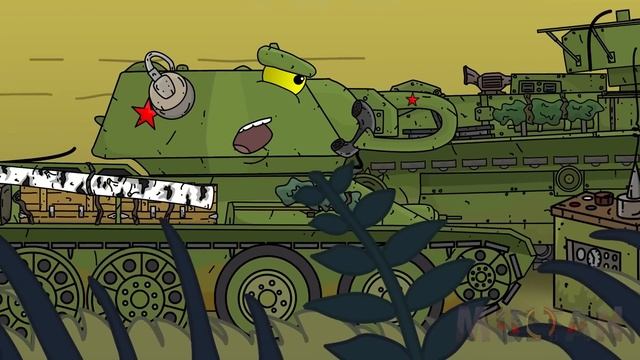 Секретный Советский Железный Гигант - Гибрид СССР - Все Сезоны Мультики про Танки