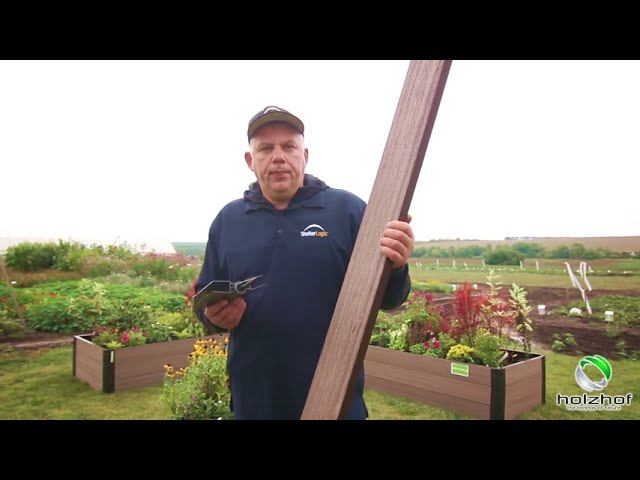 Грядки, клумбы, цветочницы из ДПК «Holzhof»