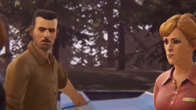 Life Is Strange: Before The Storm - Chloe Talks To David & Joyce In The Parking Lot