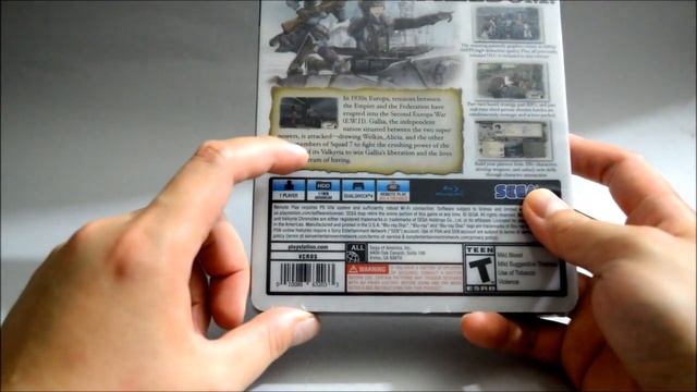 Valkyria Chronicles Remastered SteelBook Edition PS4 Unboxing & Overview