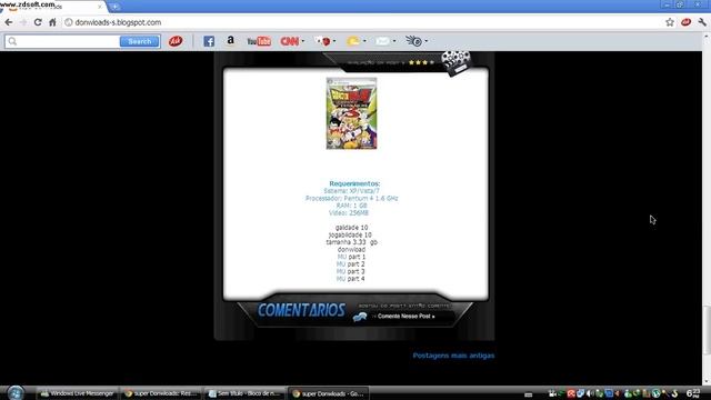 Como Baixar Dragon Ball Budokai Tenkachi 3 Atualizado 11/11/11