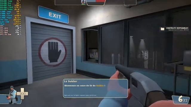 Team Fortress 2 300FPS 60°C  Ryzen 5700G OC 4,75Ghz RX 6400