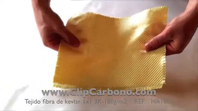 Tejido Fibra De Kevlar 1x1 3K-180gr/m2
