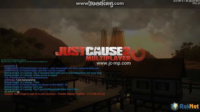играем в just cause 2 multiplayer #2