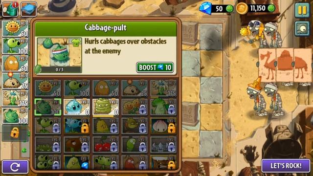 Игра | Зомби против Растений 2 #6 | Plants Vs Zombies 2 | Ancient Egypt - Day 13