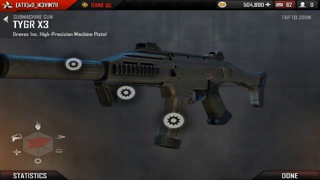 Modern Combat 4: My Best Weapons Setups!!
