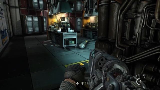 Wolfenstein The New Order LASERKRAFTWERK - London Nautica - Fergus TimeLine