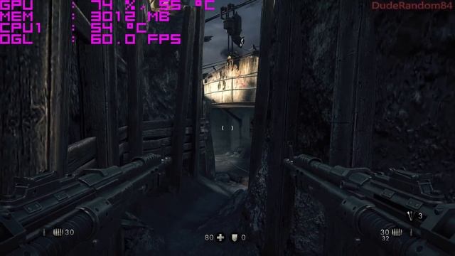 Wolfenstein The New Order Gameplay GTX 980 FPS Performance Test Part 2