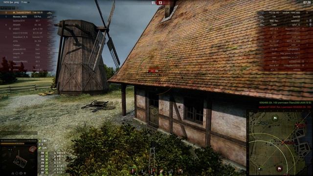 2099 чистого опыта на Т-44-100 (Р)