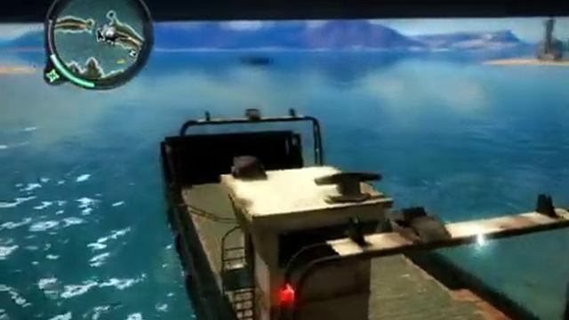 Just Cause 2 Ship Ride [PS3]