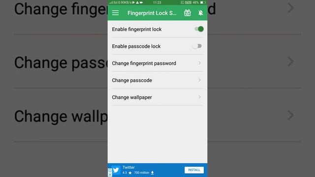 Woh OPPO Neo 7 Finger Lock