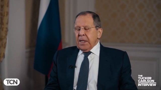 Полное интервью Сергея Лаврова Такеру Карлсону.