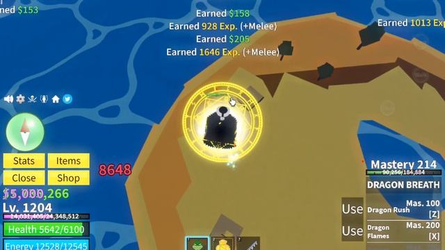 Прошел рейд света в одиночку!Blox fruits!