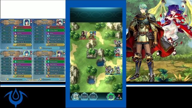 Chrom Emblem Vs Ephraim And Myrrh Infernal Bound Hero Battle - Fire Emblem Heroes