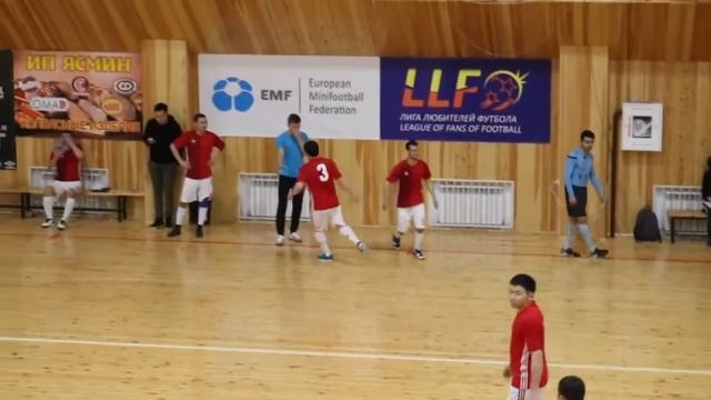 OSPEN - Акжал. Счёт 2:4. ЛЛФ Караганда. Третья лига. 22 тур. 16.03.2019г.