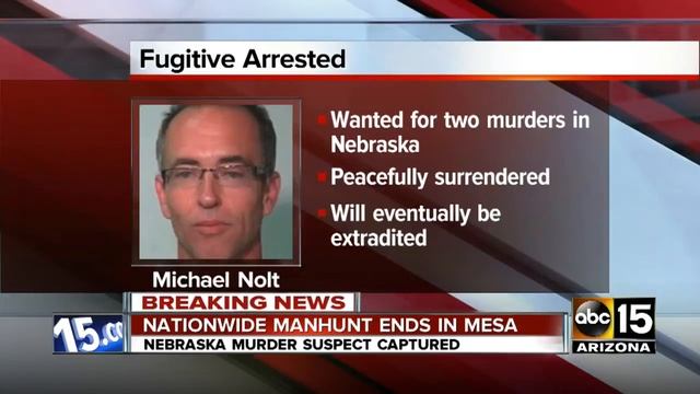 Nationwide Manhunt Ends In Arizona