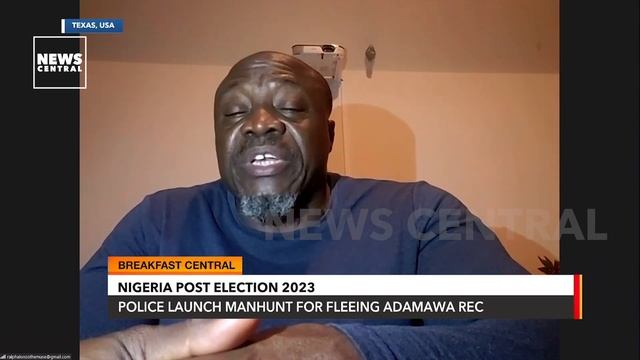Nigeria Post Election 2023; Police Launch Manhunt For Fleeing Adamawa REC | #BreakfastCentral