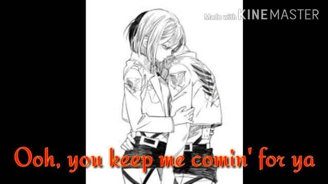 Attack On Titan Levi X Petra - Nightcore Señorita