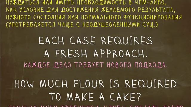 Какая разница между Demand и Require? Простой Английский