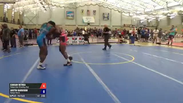 85 7th Place - Canaan Bethea (Patriot Eilte WC) Vs. Austin Harrison (George Mason)