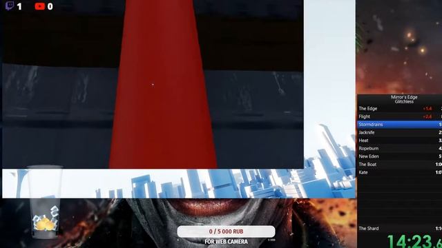 Brainfixer Plays: Relaxing Speedrun (Mirror's Edge Glitchless RTA)