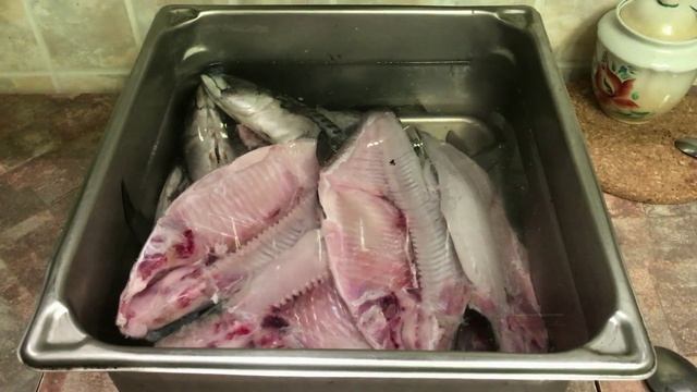 Очень вкусная копченая рыба.