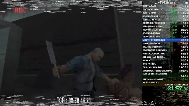 (old) Manhunt In 1:03:19 - Glitchless Speedrun