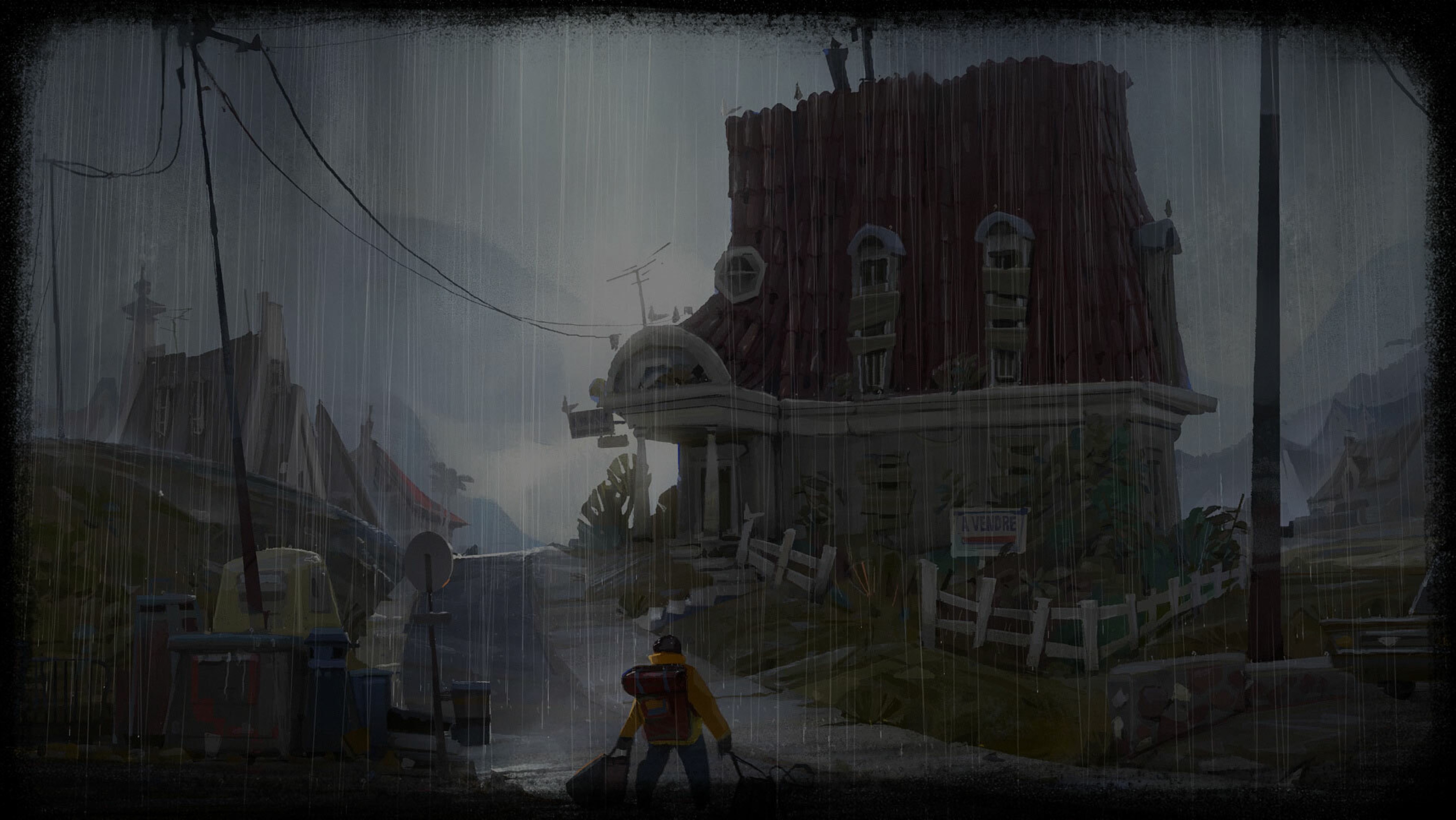 Old Man's Journey Прохождение #2 Дождь (Без комментариев)