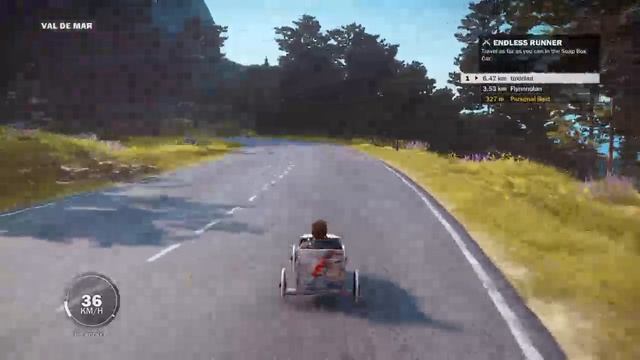 Just Cause 3 Mario Kart Easter Egg