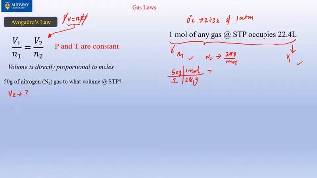 Avogadro's Law