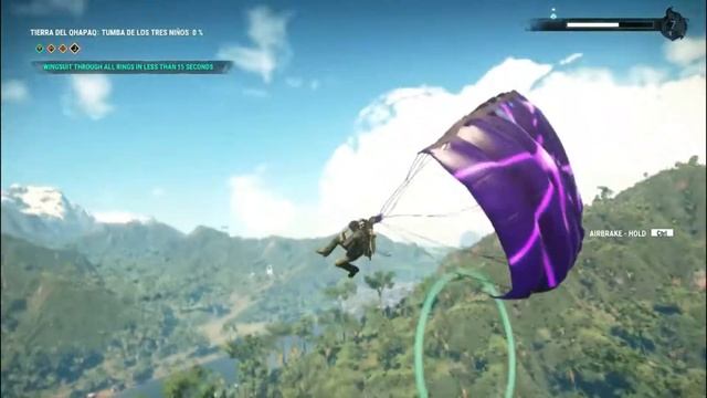 Just Cause 4 Wingsuit Stunt