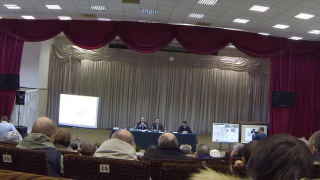 Общественные слушания. Сходня. 22.01.2014. Часть 1/5.