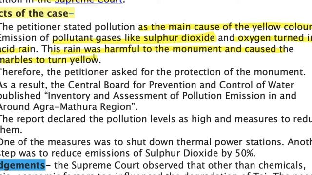 MC Mehta Vs UOI Case(Article 21) |The Tajmahal,Oleum Gas And Ganga Pollution Case |Indian Polity
