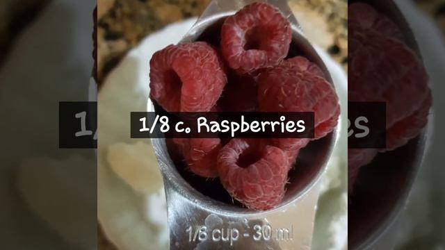 Raspberry Fat Bomb- Low Lactose,  Low Carb/sugar