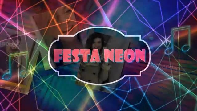 Convite Samara 18Anos -  Tema Neon