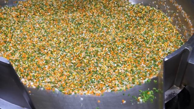신기한 볶음밥 공장이 선보이는! 압도적인 새우볶음밥 대량생산 과정│Amazing Shrimp Fried Rice Mass Production Process